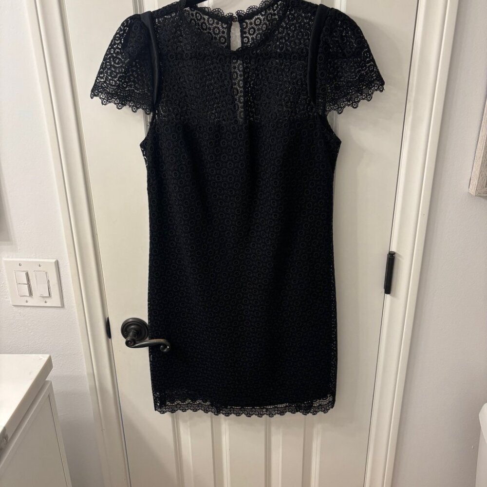 Laundry by Shelli Segal Black Lace Dress